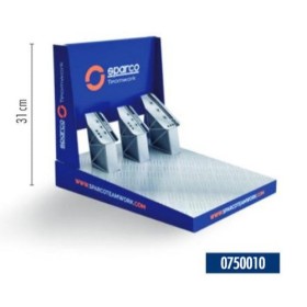 DISPLAY SPARCO PARA PEDALES 3 PIEZAS