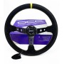 VOLANTE DESPLAZADO MOD. TRACK PIEL VUELTA BRAZOS NEGROS OCC MOTORSPORT