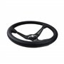 VOLANTE DESPLAZADO MOD. CLASSIC PIEL PERFORADA BRAZOS NEGROS OCC MOTORSPORT