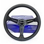 VOLANTE DESPLAZADO MOD. CLASSIC PIEL PERFORADA BRAZOS NEGROS OCC MOTORSPORT