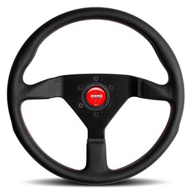 VOLANTE MOMO MONTECARLO 35 NEGRO/RD