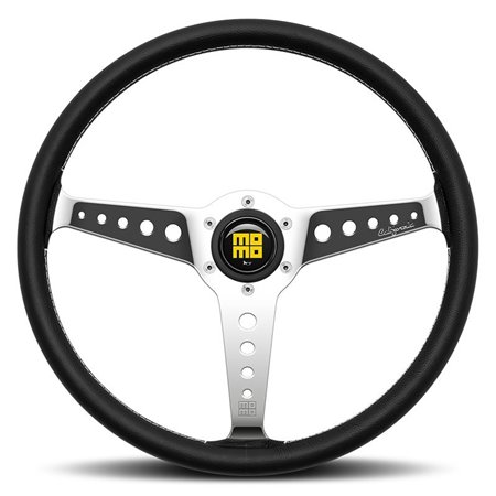 VOLANTE MOMO CALIFORNIA 360 CUERO NEGRO