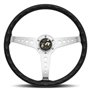 VOLANTE MOMO CALIFORNIA 360 CUERO NEGRO
