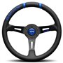VOLANTE MOMO DRIFTING 330 NEGRO-AZUL
