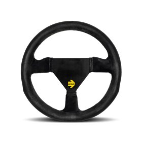 VOLANTE MOMO 260MM PIEL VUELTA NEGRO MOD.11