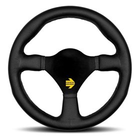 VOLANTE MOMO 260MM PIEL NEGRA MOD.26
