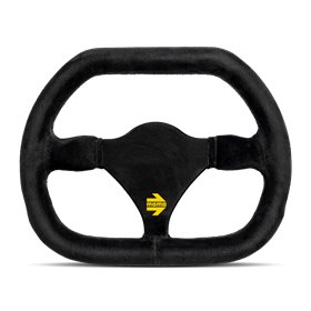 VOLANTE MOMO 270MM ALCANTARA NEGRO MOD.29