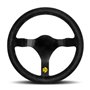 VOLANTE MOMO 340MM PIEL VUELTA NEGRO MOD.31