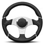 VOLANTE MOMO MILLENIUM 350 MM PIEL NEGRA