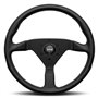 VOLANTE MOMO MONTECARLO 320MM PIEL NEGRA
