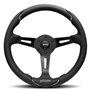 VOLANTE MOMO GOTHAM 350 MM PIEL NEGRA