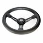 VOLANTE SEMIDESPLAZADO MOD. CLASSIC PIEL DE NAPPA BRAZOS NEGROS OCC MOTORSPORT