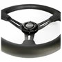 VOLANTE SEMIDESPLAZADO MOD. CLASSIC PIEL DE NAPPA BRAZOS NEGROS OCC MOTORSPORT
