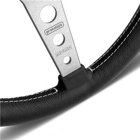 VOLANTE MOMO PROTOTIPO 320 MM RADIO GRIS