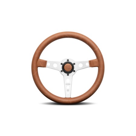 VOLANTE MOMO PROTOTIPO HERITAGE TOBACCO 350 MM PIEL
