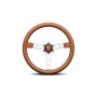 VOLANTE MOMO PROTOTIPO HERITAGE TOBACCO 350 MM PIEL