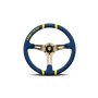 VOLANTE DRIFT 350 AZUL MICROFIBRA