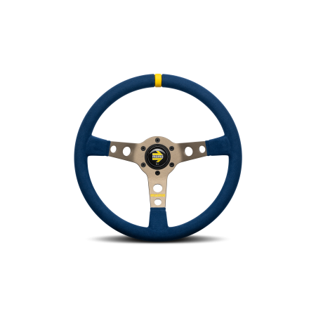 VOLANTE ST/WHEEL MOD. 07 350 AZUL MICROFIBRA