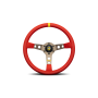 VOLANTE ST/WHEEL MOD. 07 350 ROJO MICROFIBRA