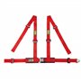 ARNES OMP ROAD 4 PUNTOS 2� SUJECCION MOSQUETON ROJO