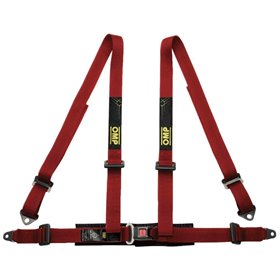 ARNES OMP ROAD 4 PUNTOS 2" SUJECCION TORNILLO ECE 16-08 ROJO