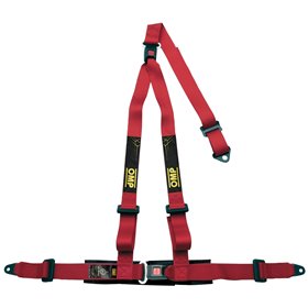 ARNES OMP STRADA 3 PUNTOS 2" SUJECCION TORNILLO ECE 16-08 ROJO