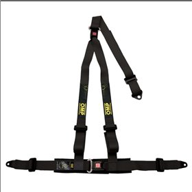 ARNES OMP STRADA 3 PUNTOS 2" SUJECCION TORNILLO ECE 16-08 NEGRO