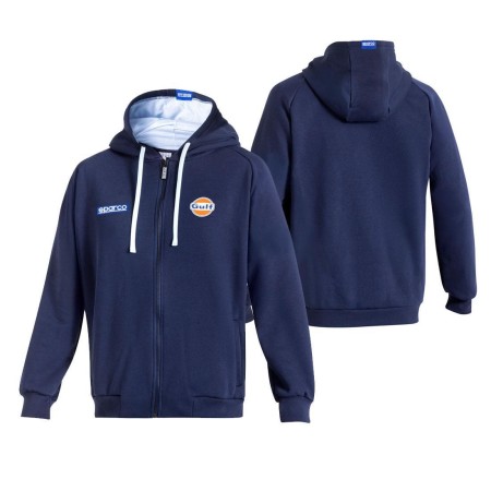 GULF - CHAQUETA CON CAPUCHA Y CREMALLERA COMPLETA TALLA L
