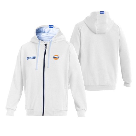 GULF - CHAQUETA CON CAPUCHA Y CREMALLERA COMPLETA TALLA XS
