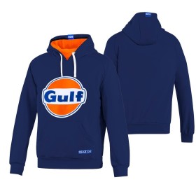 SUDADERA CON CAPUCHA MARCA GULF BM XL