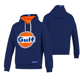 SUDADERA CON CAPUCHA MARCA GULF BM M