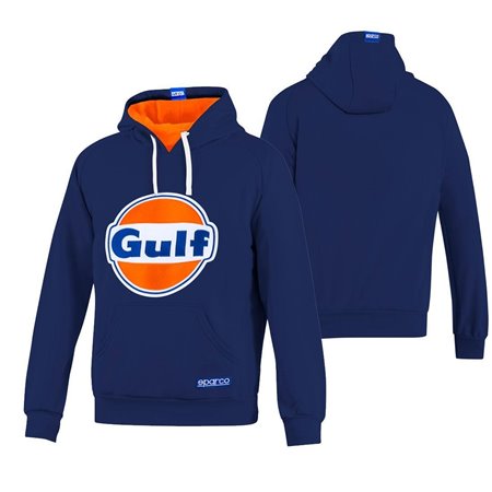 SUDADERA CON CAPUCHA MARCA GULF BM XXL