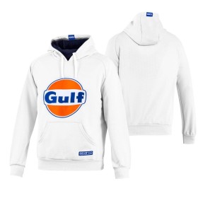 SUDADERA CON CAPUCHA MARCA GULF BI XL
