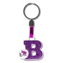 LLAVERO LETRA "B" ROSA (STOCK LAST )