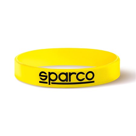 10 PULSERAS SPARCO AMARILLO