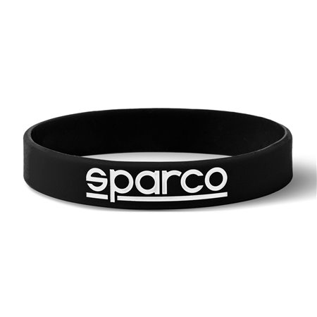 10 PULSERAS SPARCO NEGRO