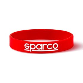 PULSERA SPARCO ROJO