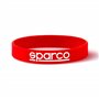 10 PULSERAS SPARCO ROJO