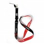 KIT 10 LANYARD SPARCO GAMING NEGRO/ROJO
