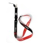 KIT 10 LANYARD SPARCO GAMING NEGRO/ROJO