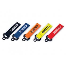 LLAVERO DE CUERO AMARILLO