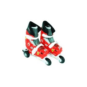 12 JUGUETE FERRARI PATINES EN LINEA 31-34 TALLA COLOR 01 ROJO