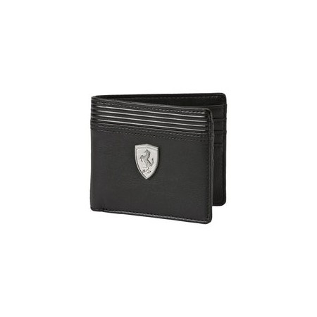 14 ACCESORIO PUMA FERRARI LS WALLET M BLACK TALLA TU TU COLOR 02 NEGRO