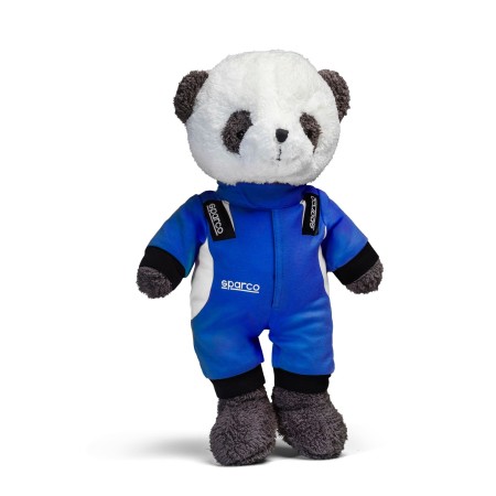 PELUCHE PANDA SPARCO LUIGI COLOR AZUL