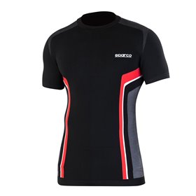 CAMISETA HYPER-T TALLA M NEGRO/ROJO