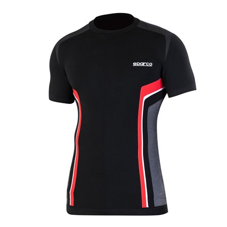 CAMISETA HYPER-T TALLA M NEGRO/ROJO
