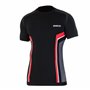 CAMISETA HYPER-T TALLA M NEGRO/ROJO
