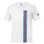 CAMISETA BIG STRIPES MARTINI-R TALLA XL BLANCO