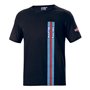 CAMISETA BIG STRIPES MARTINI-R TALLA XS NEGRO