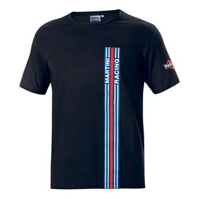 CAMISETA BIG STRIPES MARTINI-R TALLA L NEGRO